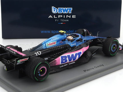 ALPINE | F1  A523 TEAM BWT ALPINE N 10 7th MONACO GP 2023 PIERRE GASLY | BLUE BLACK PINK