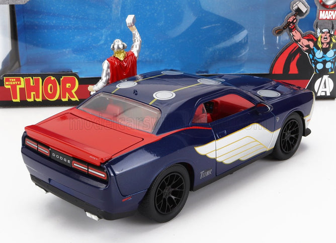 DODGE | CHALLENGER SRT8 WITH THOR FIGURE 2015 | BLUE SILVER