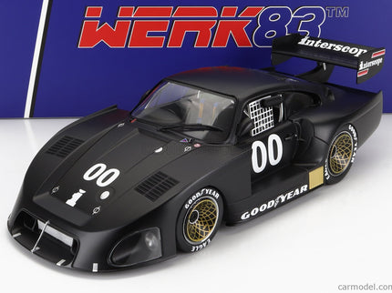 Porsche 935 K4 Turbo Team Interscope Racing N°00 IMSA 1981 D.Ongais 1:18 Werk83 matná čierna