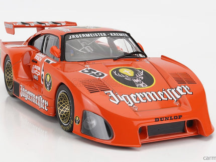 Porsche 935 K4 Turbo Team Kremer Jagermeister N°52 Víťaz Norisring DRM 1981 B.Wollek 1:18 Werk83 oranžová