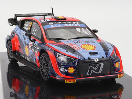 Hyundai i20 Coupe WRC Mobis N°11 Rally Montecarlo 2022 T.Neuville - M.Wydaeghe 1:43 IXO Models 2 Tone modrá červená