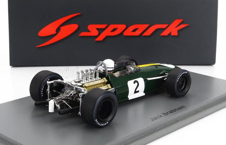 BRABHAM | F1  BT26 N 2 MONACO GP 1968 J.BRABHAM | GREEN YELLOW