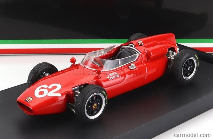 Cooper F1 T53 Maserati N°62 Italy GP 1961 L.Bandini 1:43 Brumm červená
