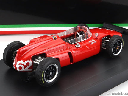 Cooper F1 T53 Maserati N°62 Italy GP 1961 L.Bandini 1:43 Brumm červená