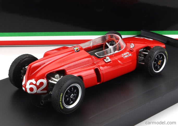 Cooper F1 T53 Maserati N°62 Italy GP 1961 L.Bandini 1:43 Brumm červená