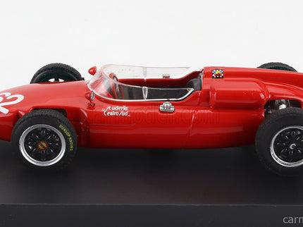 Cooper F1 T53 Maserati N°62 Italy GP 1961 L.Bandini 1:43 Brumm červená