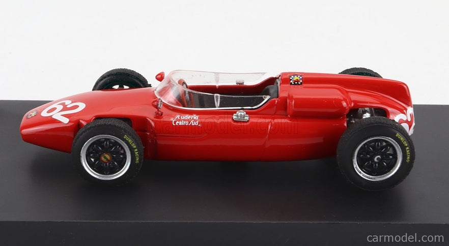 Cooper F1 T53 Maserati N°62 Italy GP 1961 L.Bandini 1:43 Brumm červená