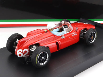 COOPER | F1  T53 MASERATI N 62 ITALY GP 1961 L.BANDINI - WITH DRIVER FIGURE | RED