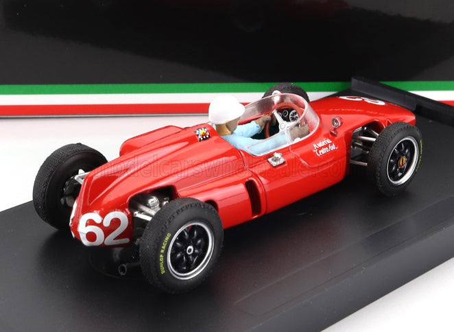 COOPER | F1  T53 MASERATI N 62 ITALY GP 1961 L.BANDINI - WITH DRIVER FIGURE | RED