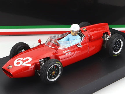 COOPER | F1  T53 MASERATI N 62 ITALY GP 1961 L.BANDINI - WITH DRIVER FIGURE | RED