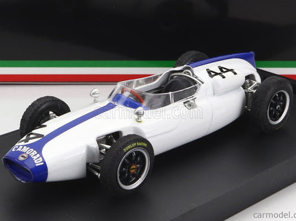 Cooper F1 T56 N°44 Belgium GP 1961 M.Gregory 1:43 Brumm biela modrá