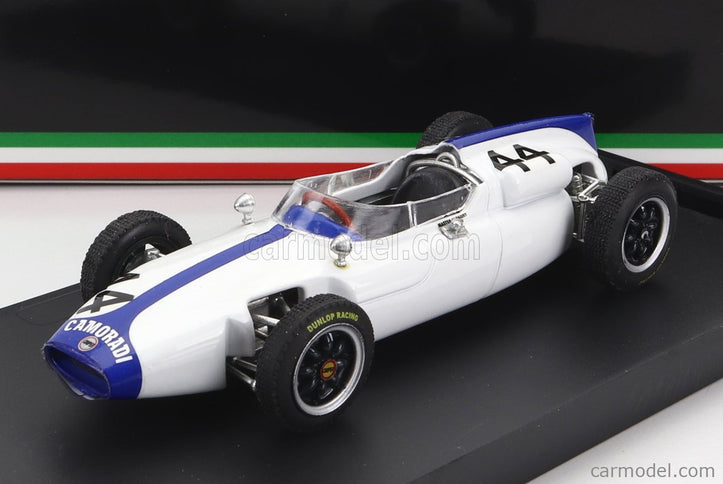 Cooper F1 T56 N°44 Belgium GP 1961 M.Gregory 1:43 Brumm biela modrá