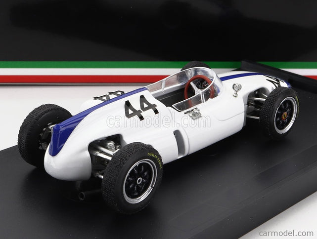 Cooper F1 T56 N°44 Belgium GP 1961 M.Gregory 1:43 Brumm biela modrá