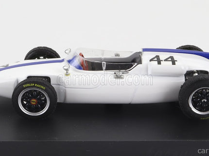 Cooper F1 T56 N°44 Belgium GP 1961 M.Gregory 1:43 Brumm biela modrá