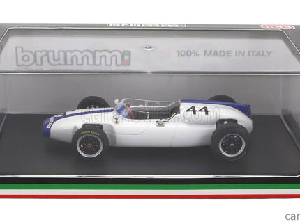 Cooper F1 T56 N°44 Belgium GP 1961 M.Gregory 1:43 Brumm biela modrá
