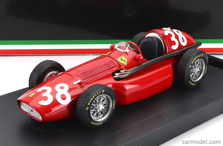 Ferrari F1 553 Squalo N°38 Víťaz Spain GP 1954 M.Hawthorn 1:43 Brumm červená