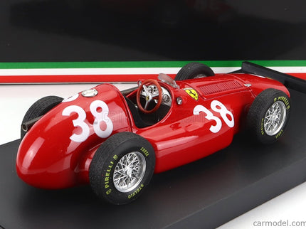 Ferrari F1 553 Squalo N°38 Víťaz Spain GP 1954 M.Hawthorn 1:43 Brumm červená
