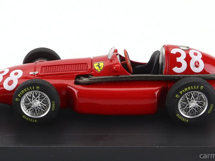 Ferrari F1 553 Squalo N°38 Víťaz Spain GP 1954 M.Hawthorn 1:43 Brumm červená