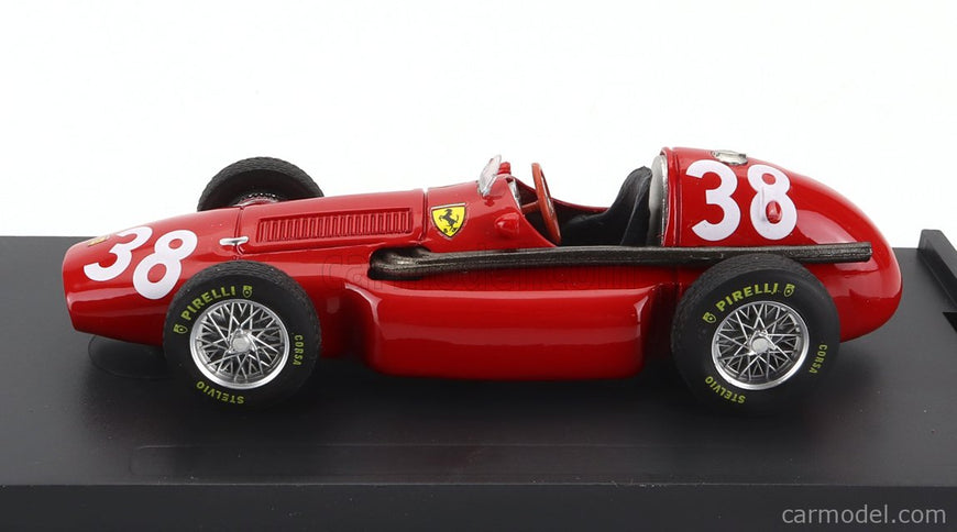 Ferrari F1 553 Squalo N°38 Víťaz Spain GP 1954 M.Hawthorn 1:43 Brumm červená