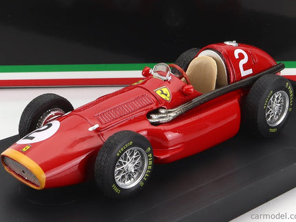 Ferrari F1 553 Squalo N°2 French GP 1955 J.F.Gonzalez 1:43 Brumm červená