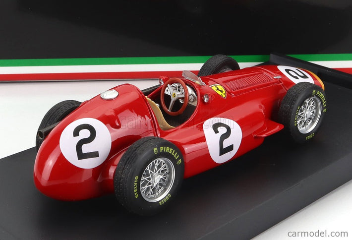 Ferrari F1 553 Squalo N°2 French GP 1955 J.F.Gonzalez 1:43 Brumm červená