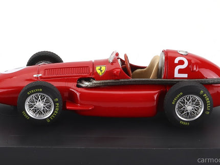 Ferrari F1 553 Squalo N°2 French GP 1955 J.F.Gonzalez 1:43 Brumm červená