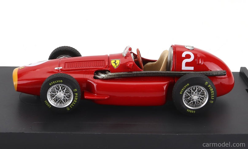 Ferrari F1 553 Squalo N°2 French GP 1955 J.F.Gonzalez 1:43 Brumm červená