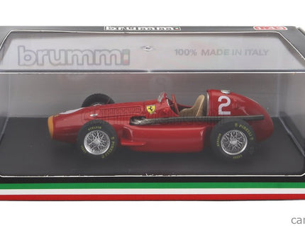 Ferrari F1 553 Squalo N°2 French GP 1955 J.F.Gonzalez 1:43 Brumm červená