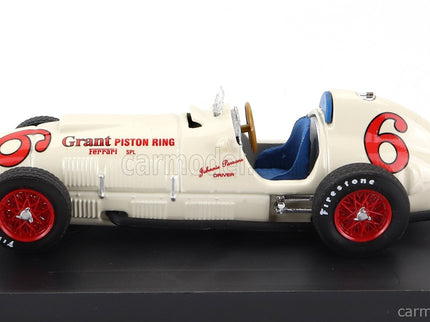 Ferrari F1 375 Indy N°6 Indianapolis 500 GP 1952 Johnnie Parson 1:43 Brumm biela