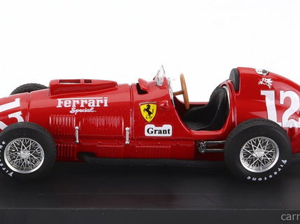 Ferrari F1 375 Indianapolis N°12 1952 A.Ascari 1:43 Brumm červená
