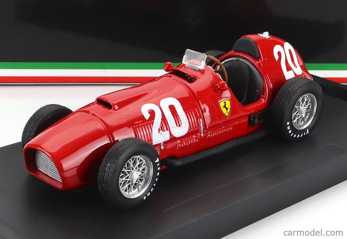 Ferrari F1 375 N°20 Swiss GP 1951 A.Ascari 1:43 Brumm červená