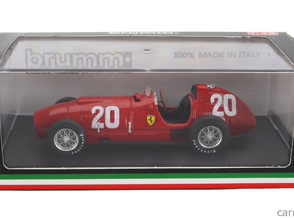 Ferrari F1 375 N°20 Swiss GP 1951 A.Ascari 1:43 Brumm červená