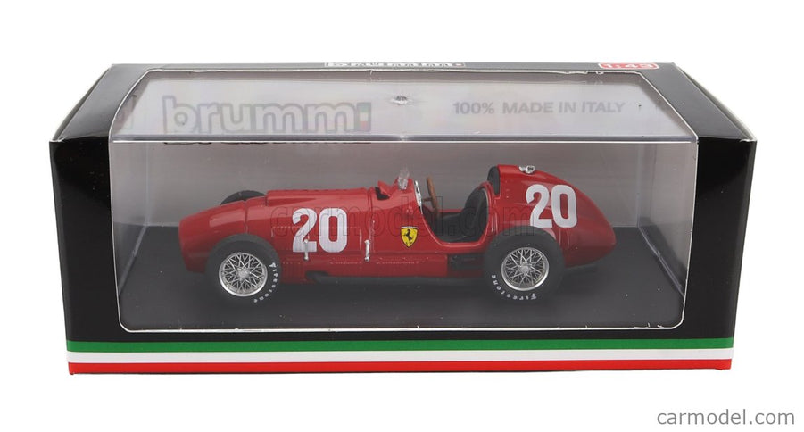 Ferrari F1 375 N°20 Swiss GP 1951 A.Ascari 1:43 Brumm červená