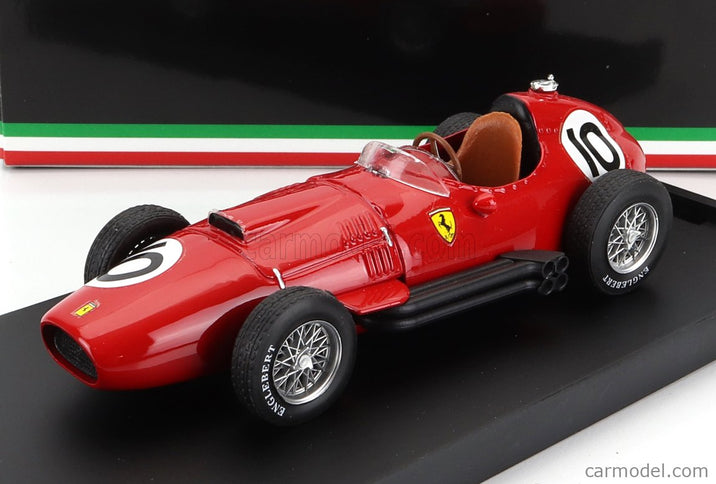 Ferrari F1 801 N°10 3. Miesto British GP 1957 M.Hawthorn 1:43 Brumm červená