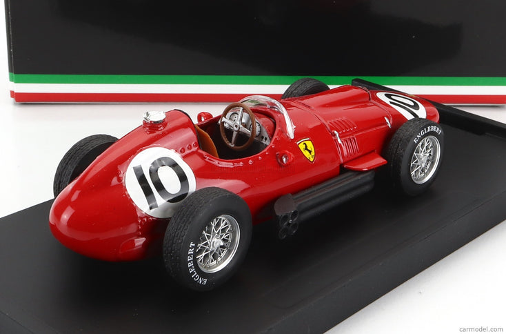 Ferrari F1 801 N°10 3. Miesto British GP 1957 M.Hawthorn 1:43 Brumm červená