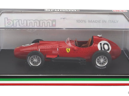Ferrari F1 801 N°10 3. Miesto British GP 1957 M.Hawthorn 1:43 Brumm červená