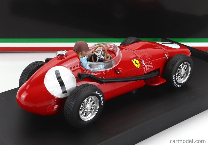 Ferrari F1 Dino 246 N°1 Víťaz British GP 1958 P.Collins - With Driver Figúrka 1:43 Brumm červená
