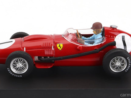 Ferrari F1 Dino 246 N°1 Víťaz British GP 1958 P.Collins - With Driver Figúrka 1:43 Brumm červená