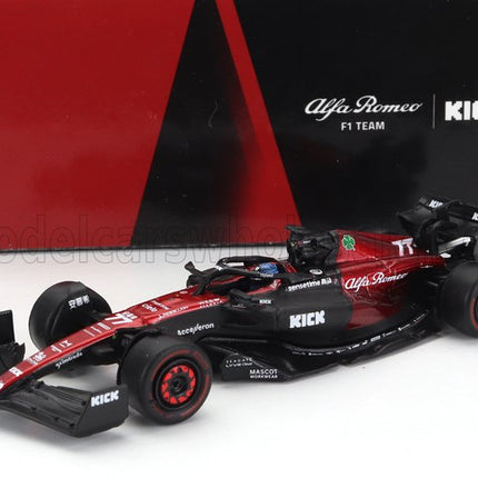 ALFA ROMEO | F1  C43 TEAM STAKE N 77 SEASON 2023 VALTTERI BOTTAS | BLACK RED