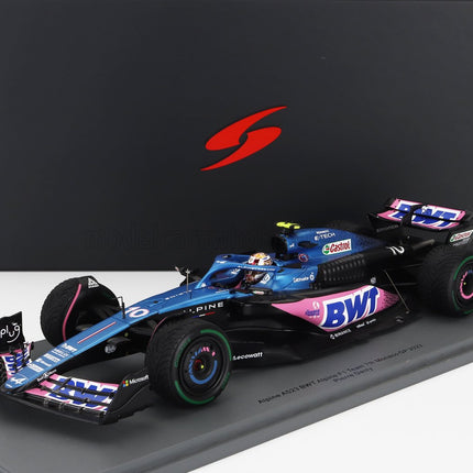 RENAULT | F1  A523 TEAM BWT ALPINE N 10 7th MONACO GP 2023 PIERRE GASLY | BLUE PINK