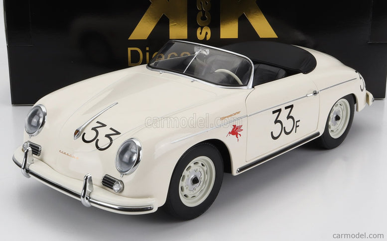 Porsche 356A Speedster N°33 1955 1:12 KK Scale biela