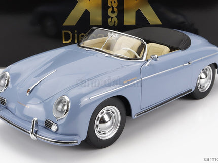 Porsche 356A Speedster 1955 1:12 KK Scale svetlomodrá