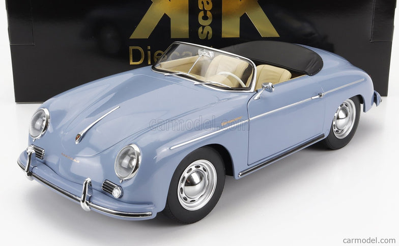 Porsche 356A Speedster 1955 1:12 KK Scale svetlomodrá