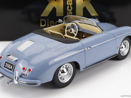 Porsche 356A Speedster 1955 1:12 KK Scale svetlomodrá