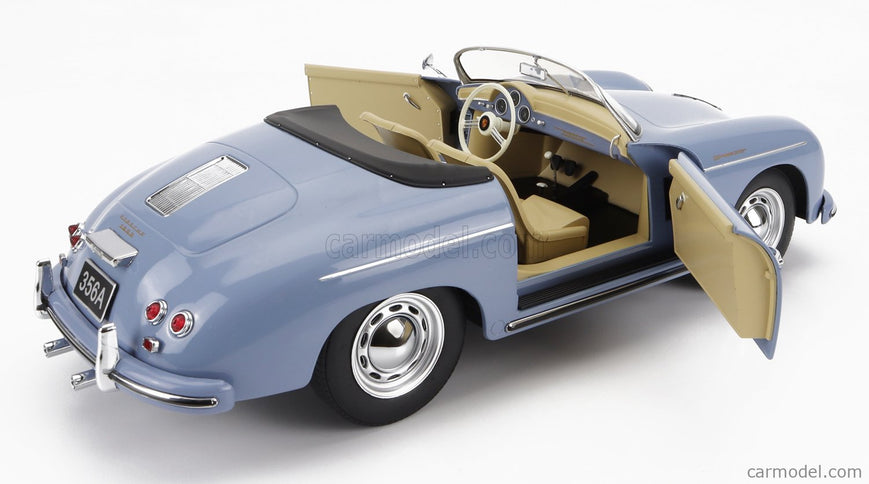 Porsche 356A Speedster 1955 1:12 KK Scale svetlomodrá