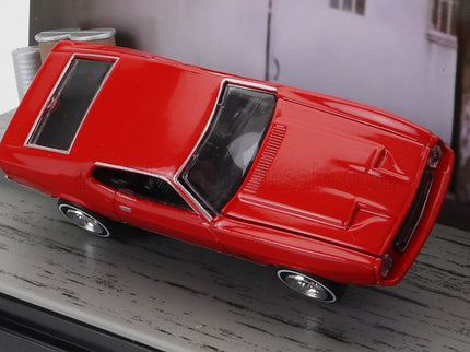 FORD USA | MUSTANG MACH-1 COUPE 1971 - 007 JAMES BOND - DIAMONDS ARE FOREVER - UNA CASCATA DI DIAMANTI | RED
