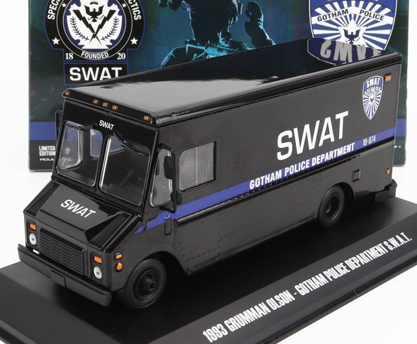 GRUMMAN | OLSON VAN GOTHAM POLICE DEPARTMENT S.W.A.T. 1993 | BLACK