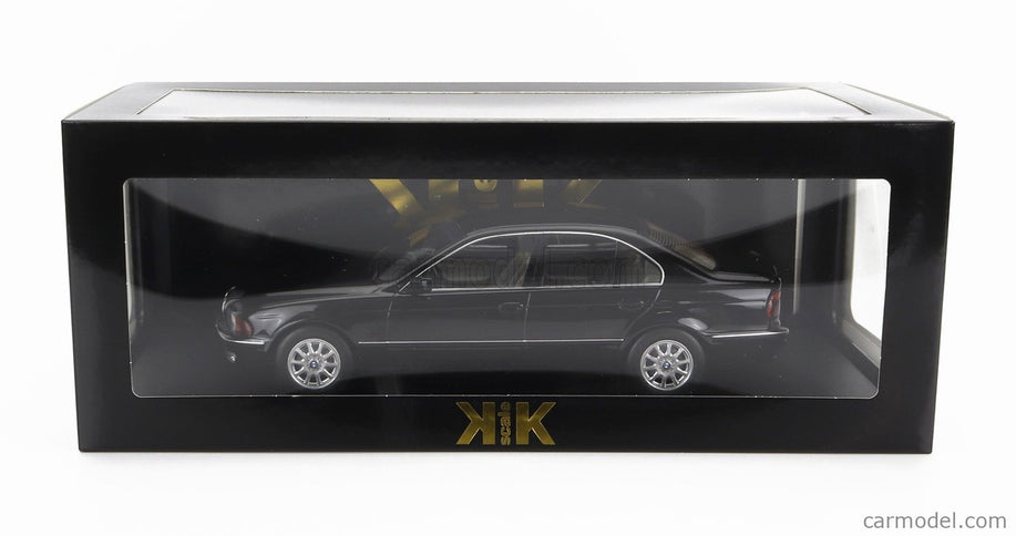 BMW 5-SERIES 528i (E39) Sedan 1995 1:18 KK Scale čierna