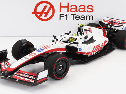 HAAS | F1  VF-22 TEAM HAAS N 47 11th BAHRAIN GP 2022 MICK SCHUMACHER | WHITE BLACK RED