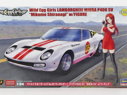 LAMBORGHINI | MIURA P400 SV WITH EGG GIRL MIKUMO IRANAGI 1972 | /